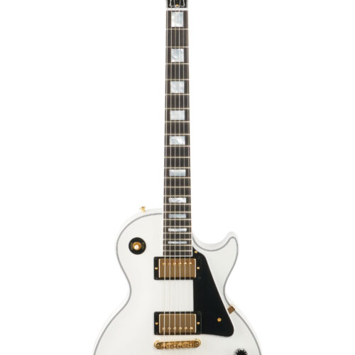 Gibson CS Les Paul Custom EBN Alpine White W/C