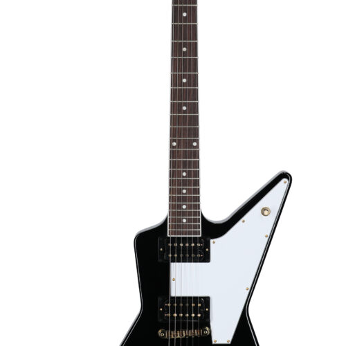 Gibson EXCLUSIVE 70s Explorer Ebony Gold HW W/C