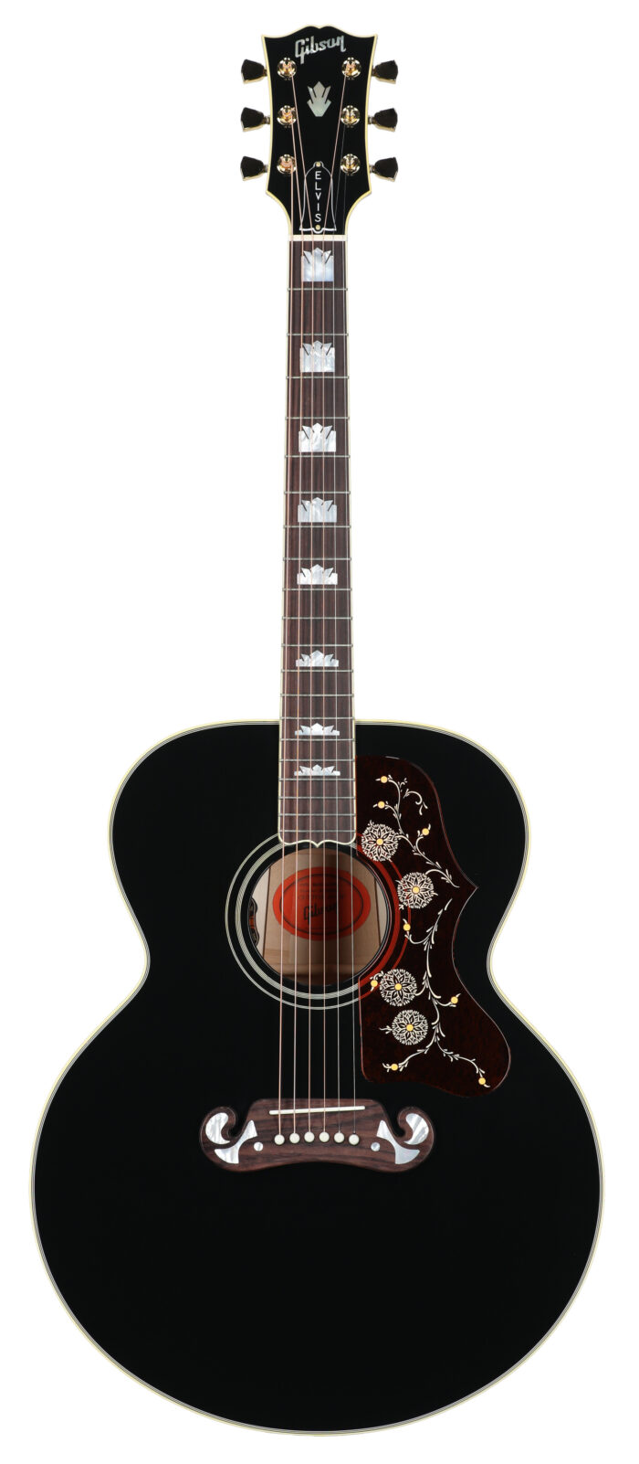 Gibson Elvis Presley SJ200 Jumbo A/E Ebony W/C