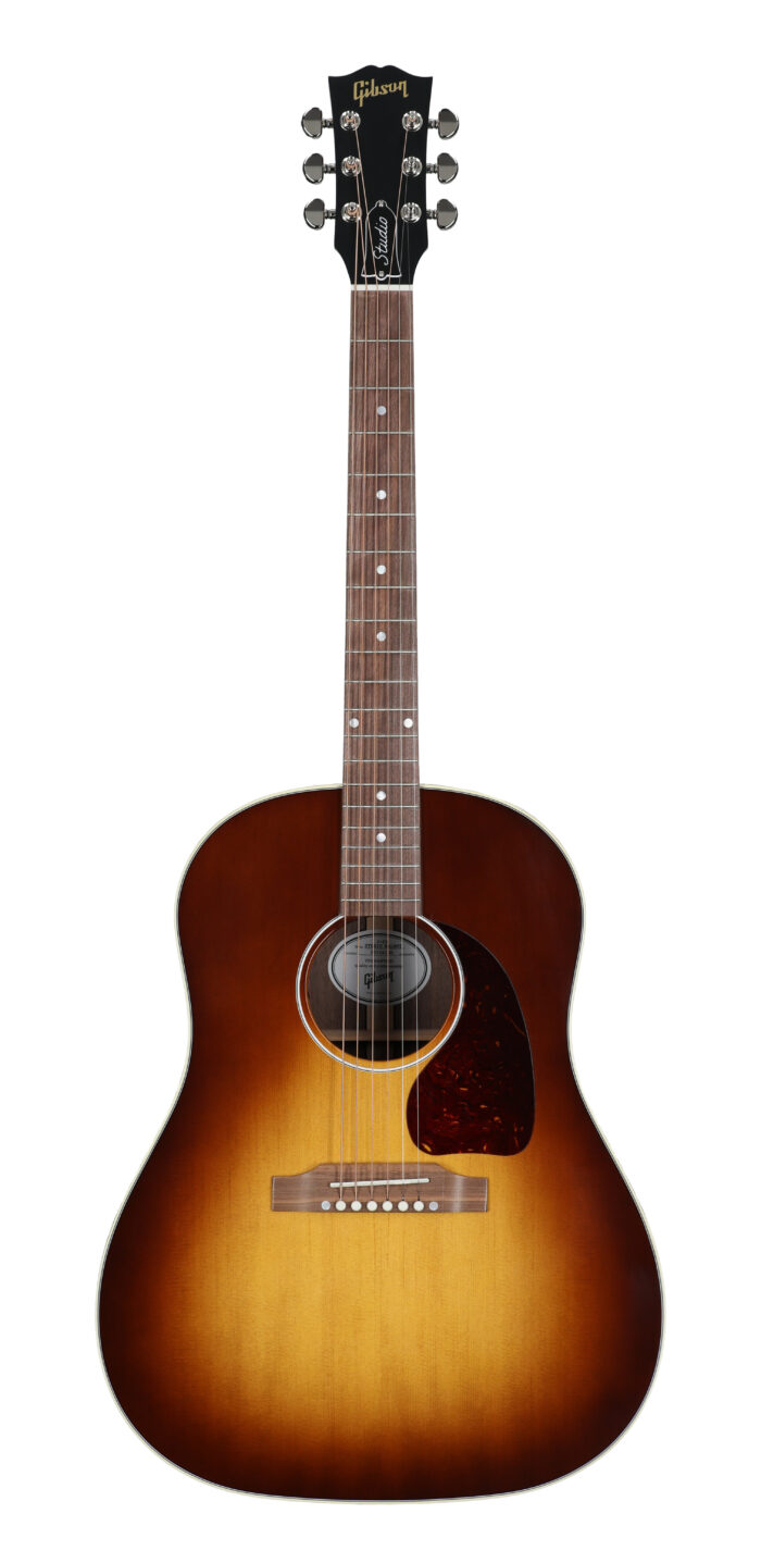 Gibson J45 Studio Walnut AE Satin Walnut Burst WC