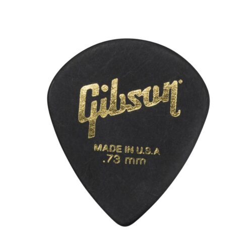 Gibson Modern Picks 6 Pack Black .73mm