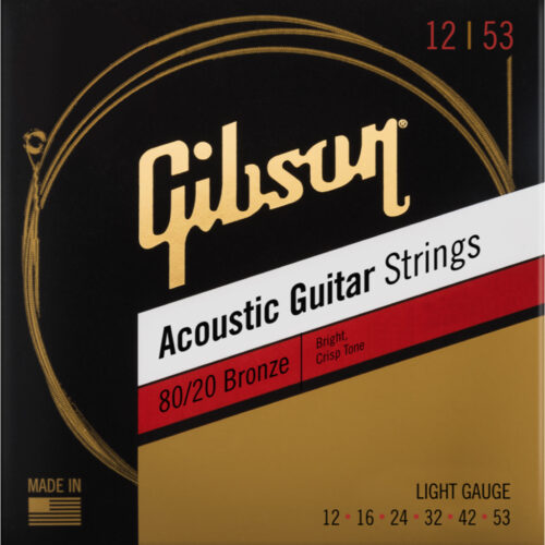 Gibson SAG-BRW12 80/20 Bronze Acoustic Light .012