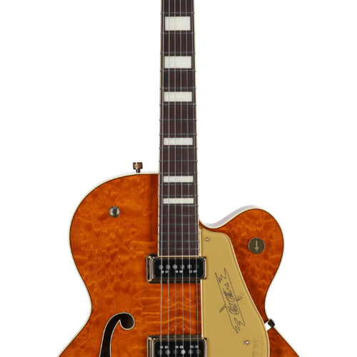 Gretsch G6120TGQM56 LTD Roundup Orange Stain Lacq