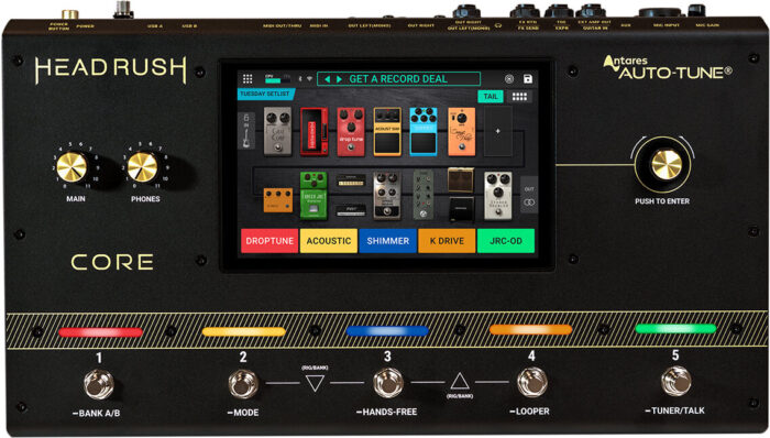 Headrush Core Mutli FX Amp Modeler Vocal Processor