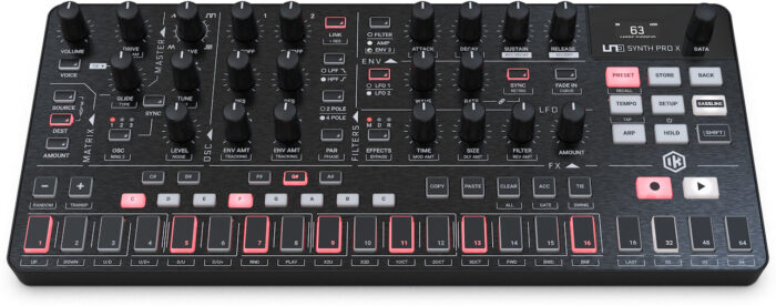 IK Multimedia UNO Synth PRO X Desktop Analog Synth