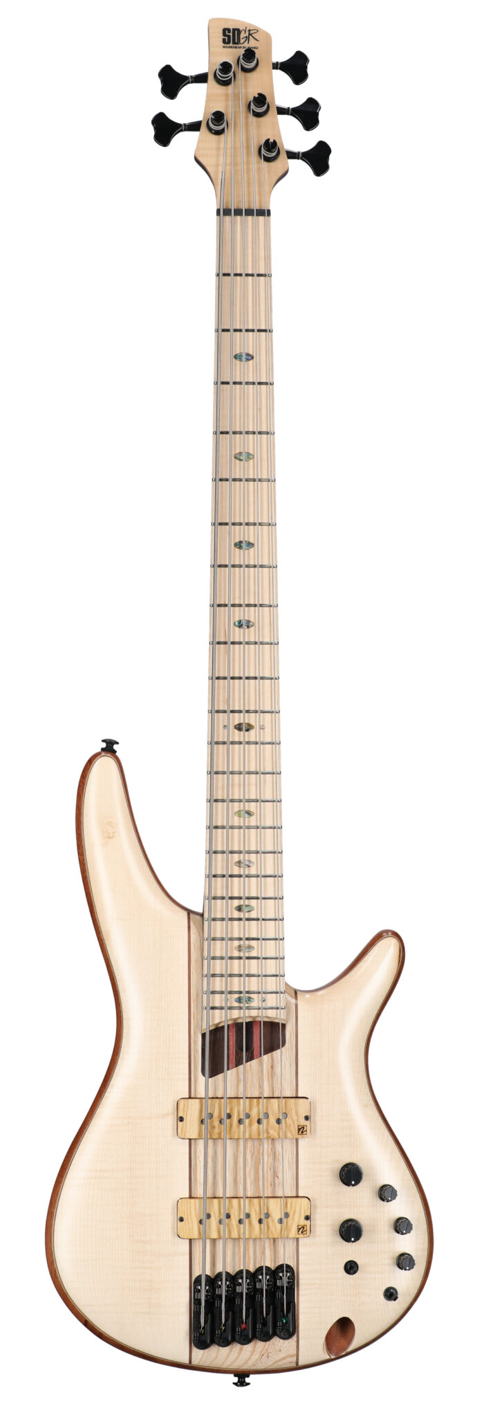 Ibanez Premium SR5FMDX2 Bass WB Natural Low Gloss