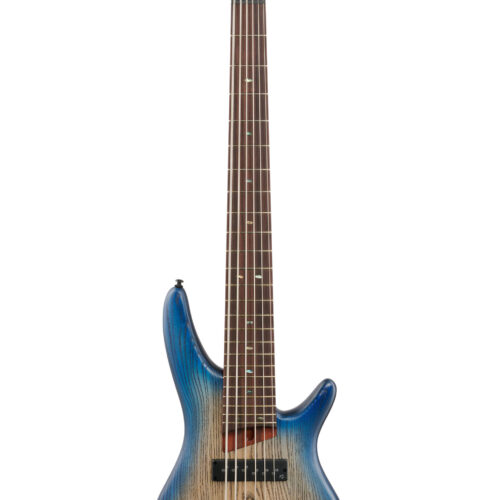 Ibanez SR606E Bass Cosmic Blue Starburst Flat