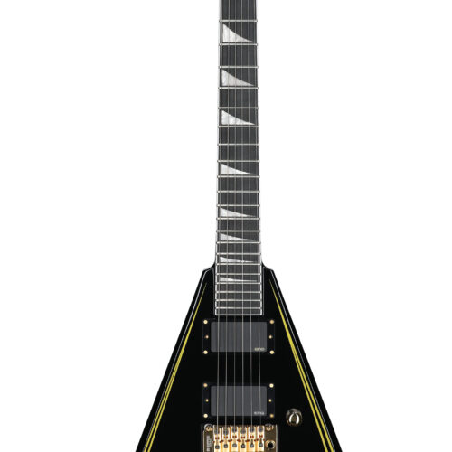 Jackson MJ Rhoads RR24MG Black w/Yellow Pins W/C
