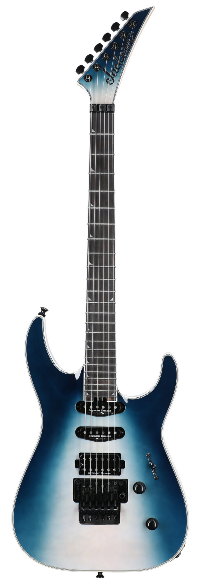 Jackson Pro Plus Soloist SLA3Q Polar Burst W/B