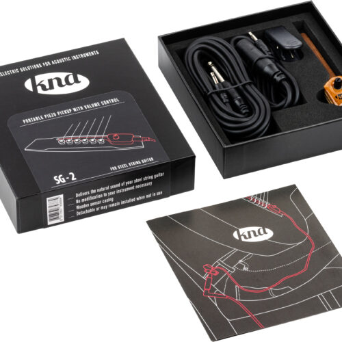 KNA SG-2 Portable Piezo Pickup with Volume Control
