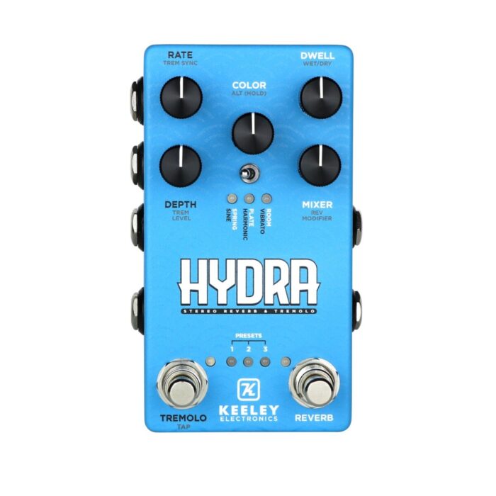Keeley Hydra Stereo Reverb and Tremolo