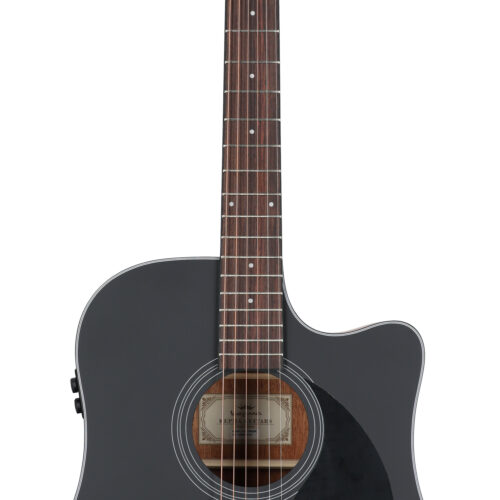Kepma D3-130ABK Dread Acoustic Electric Black