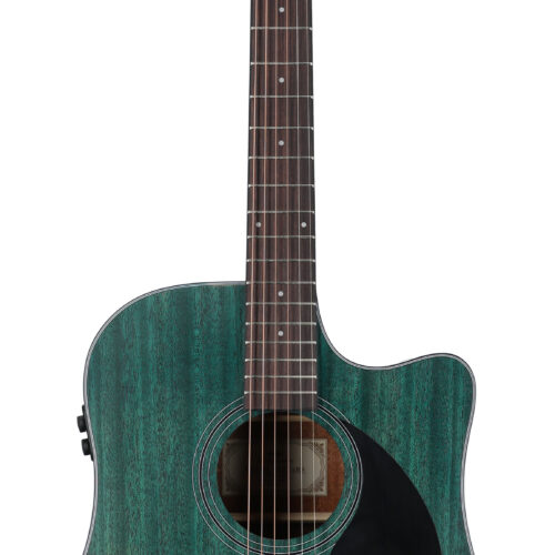 Kepma D3-130ABL Dread Acoustic Electric Trans Blue