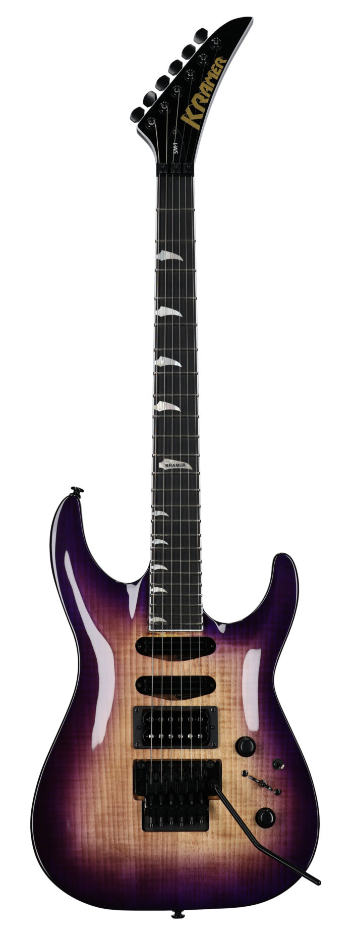 Kramer SM-1 Figured w/Floyd Royal Purple Perimeter