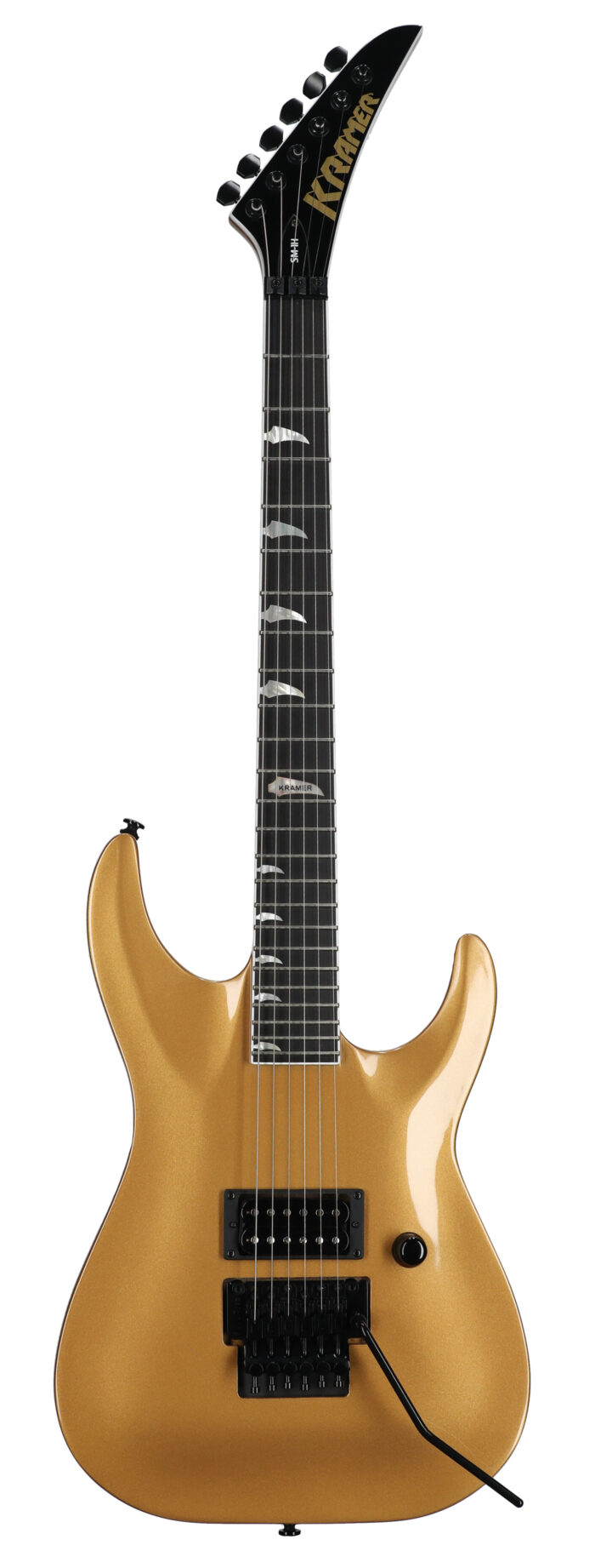 Kramer SM-1H with Floyd Rose Buzzsaw Gold
