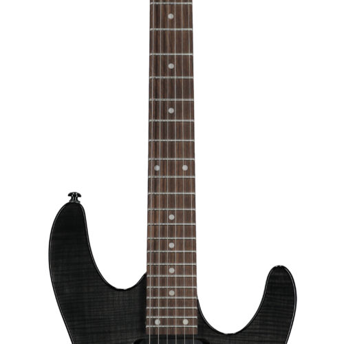 Kramer Striker Figured HSS LN Stoptail Trans Black