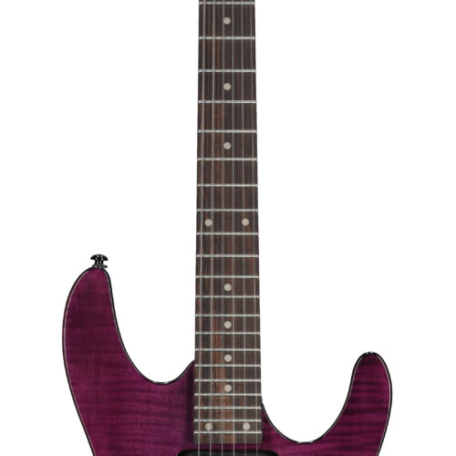 Kramer Striker Figured HSS LN Stoptail Trans Purp
