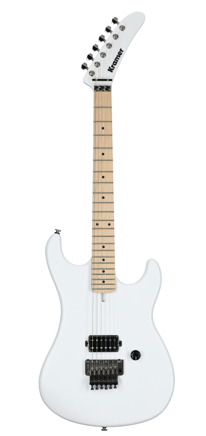 Kramer The 84 Angel White Satin with Gig Bag
