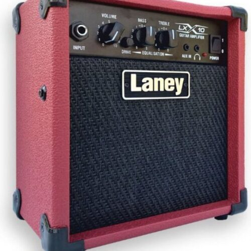 Laney LX10 Guitar Combo 1x5in 10 Watts Red
