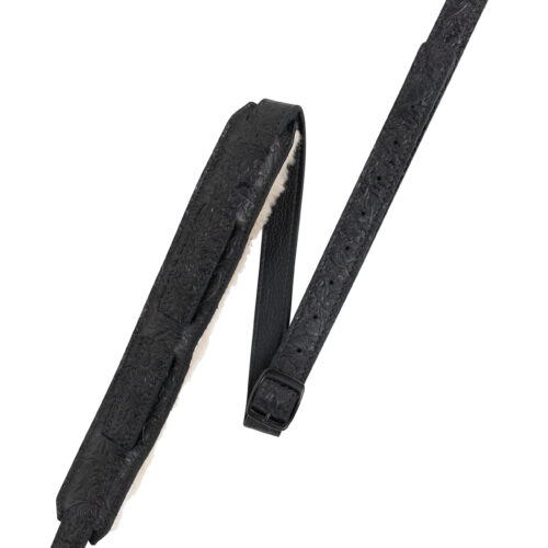 Levys M11BGVDX-BLK The Reiner Deluxe Saddle Strap