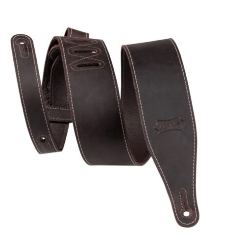 Levys M17BAS-DBR Butter Leather Guitar Strap DBR