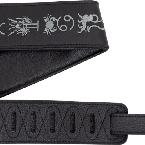 Levys MG317ZE-BLK Garment Leather Guitar Strap