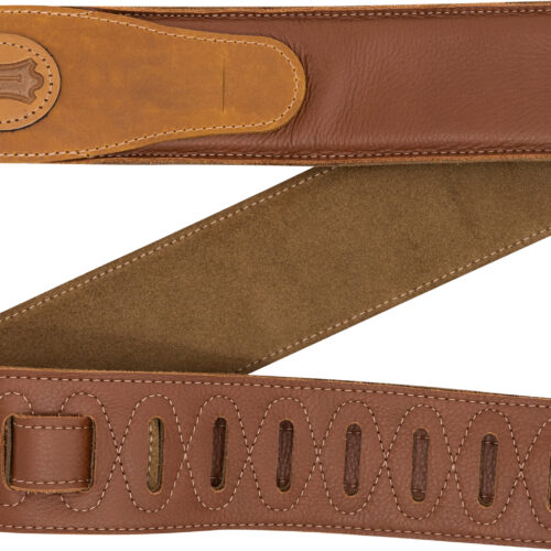 Levys MGS80CS-TAN-SND Padded Garment Leather Strap