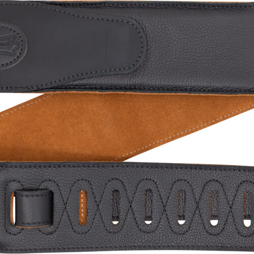 Levys MGS83CS-BLK-HNY Padded Garment Leather Strap