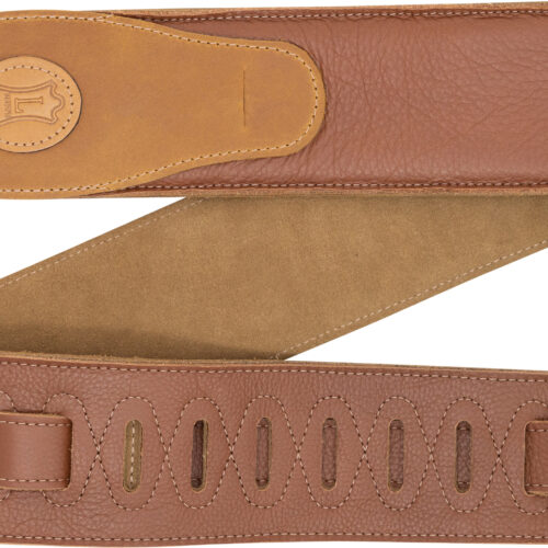 Levys MGS83CS-TAN-SND Padded Garment Leather Strap