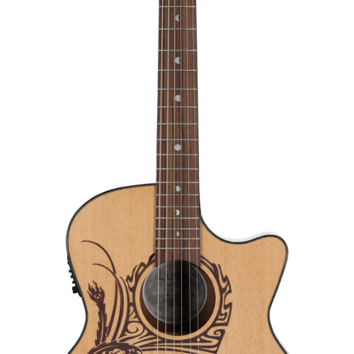 Luna Oracle Phoenix Spruce Acoustic/Electric