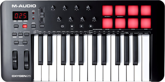 MAudio Oxygen 25 MKV 25 Key USB Controller