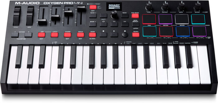 MAudio Oxygen Pro Mini 32 Key USB Keyboard Contrlr