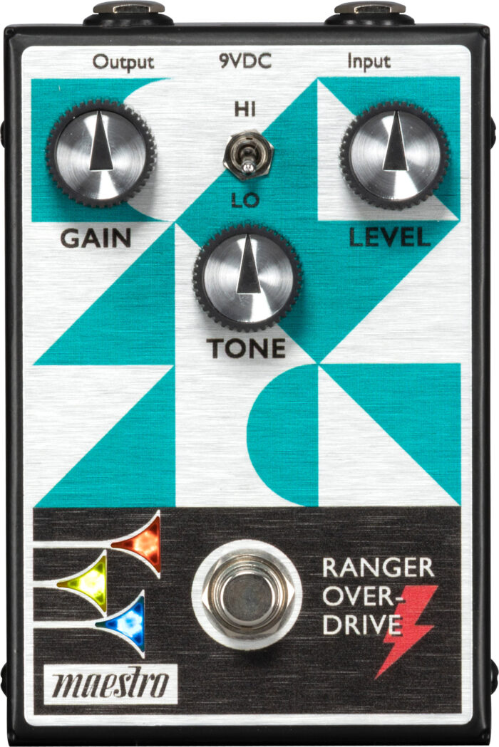 Maestro Ranger Overdrive Effects Pedal