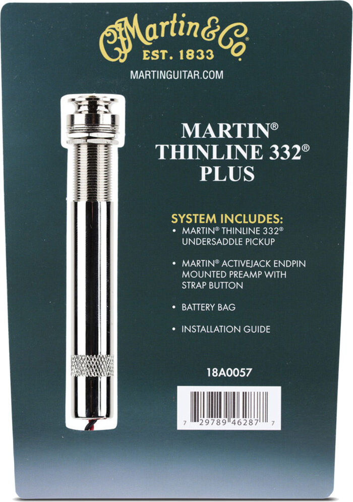 Martin 18A0057 Thinline 332 Plus Acoustic Pickup