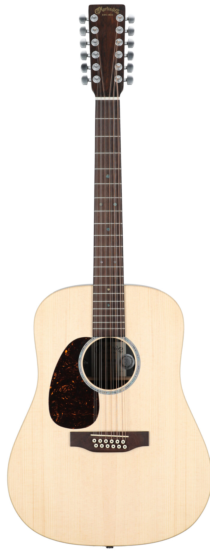 Martin D-X2E Brazilian 12-String A/E Lefty