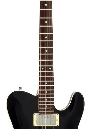 Michael Kelly 58 Thinline Semi-Hollow Gloss Black