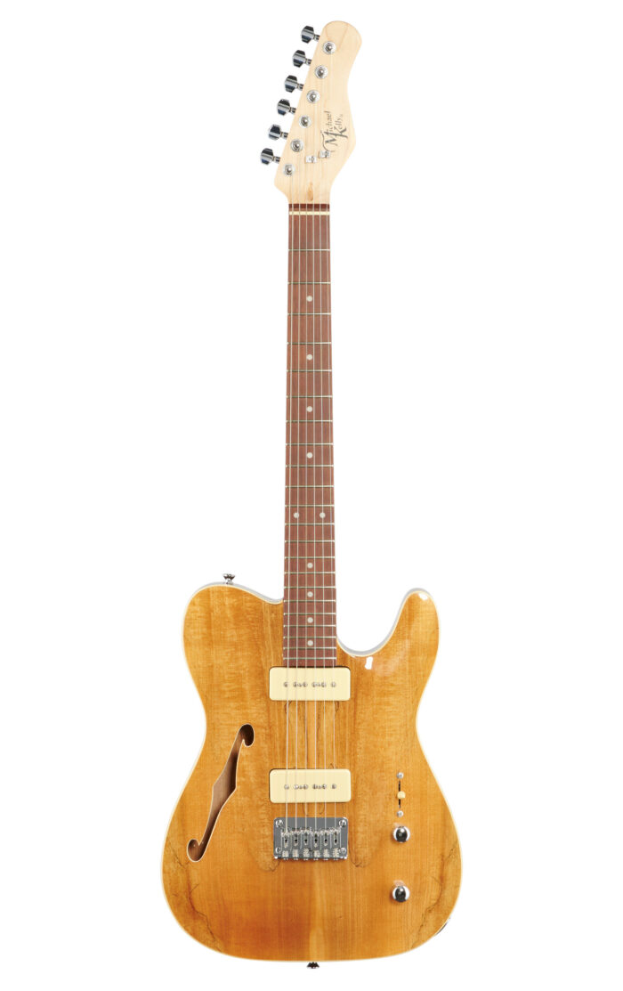 Michael Kelly 59F holesthin line Spalted Maple