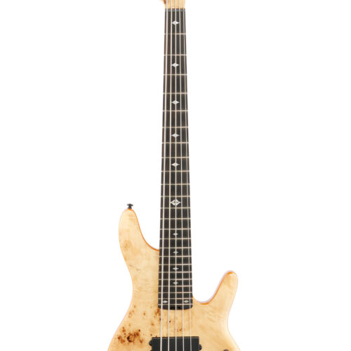 Michael Kelly Electric Bass Pinnacle 5 Custom Burl
