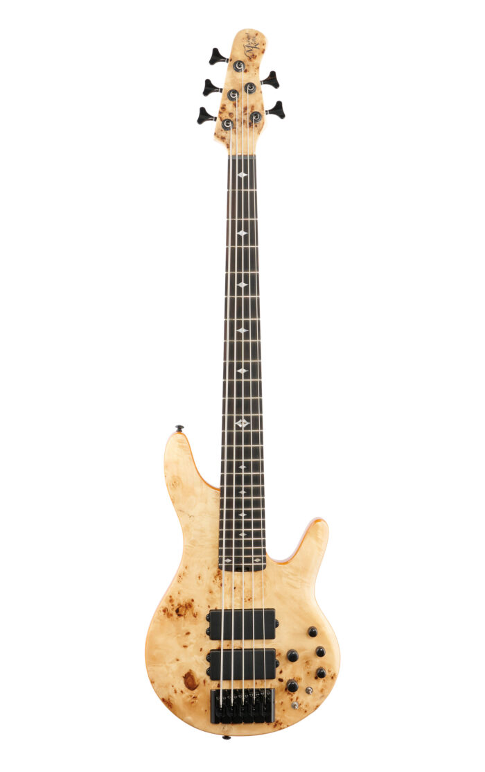 Michael Kelly Electric Bass Pinnacle 5 Custom Burl