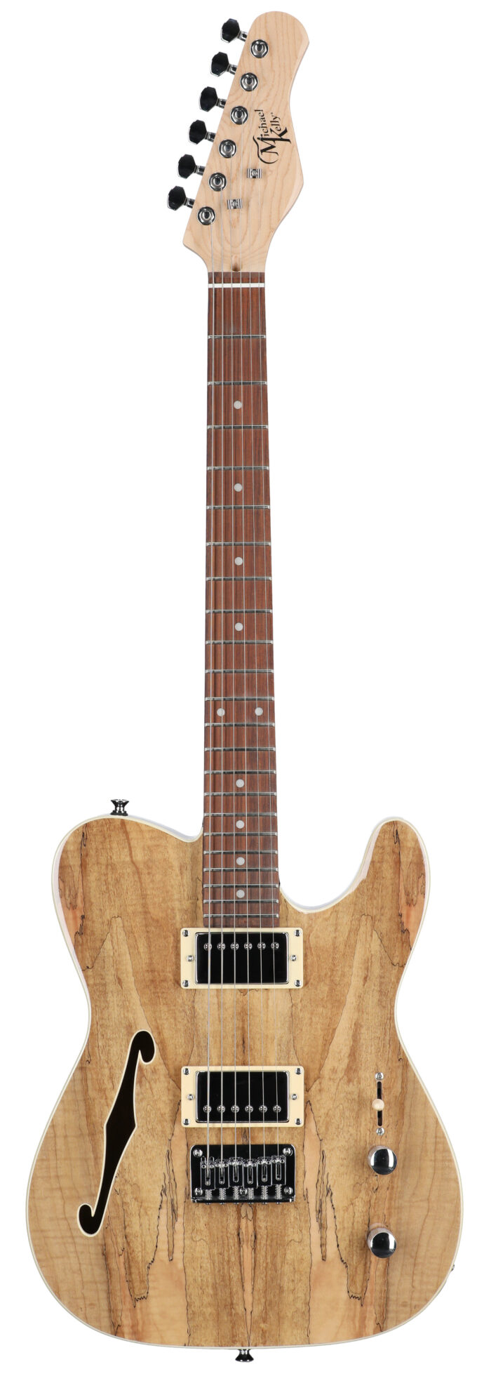 Michael Kelly Guitars 58Thinline Spalted Maple
