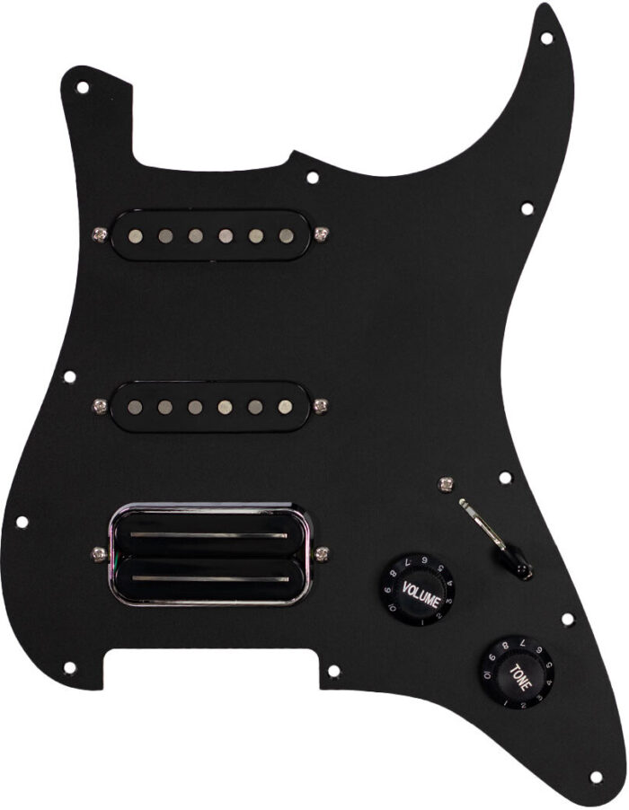 Mojotone Lerxst Limelight HSS Prewired Strat Guard