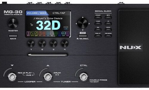 NUX MG-30 Multi-Effects and Amp Modeler