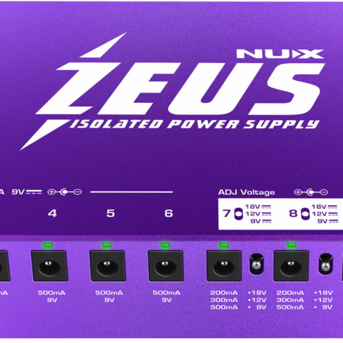 NUX Zeus 10-Port Isolated DC Power Supply