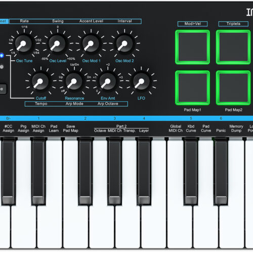 Nektar Impact LX Mini 25 Key USB MIDI Controller