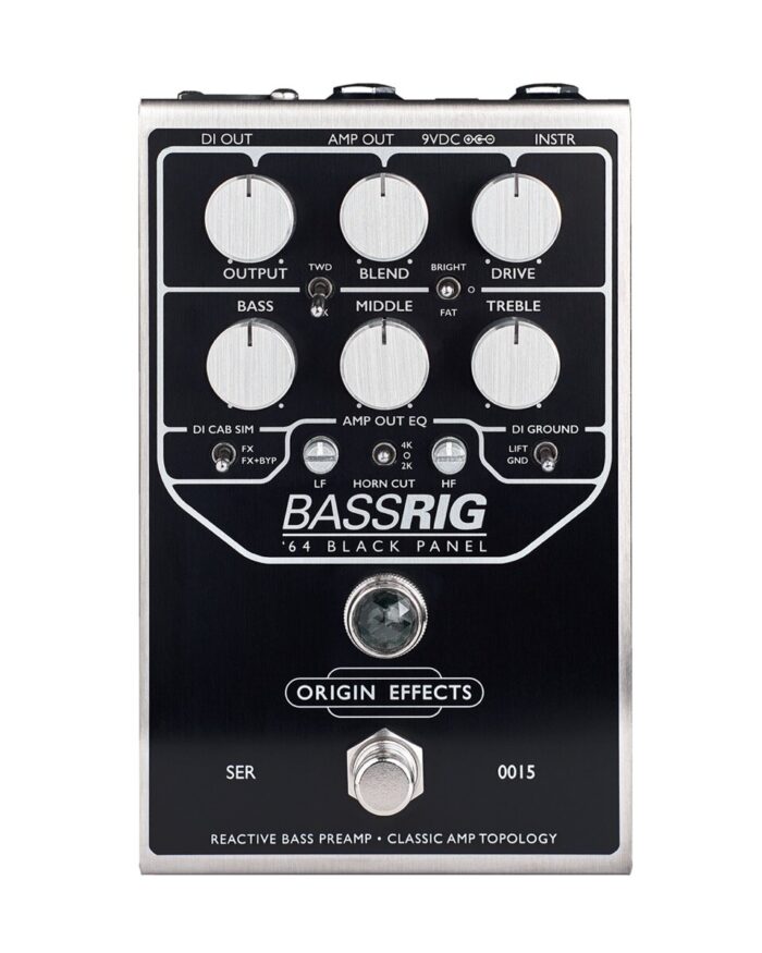 Origin BASSRIG 64 Black Panel Bass Preamp And OD