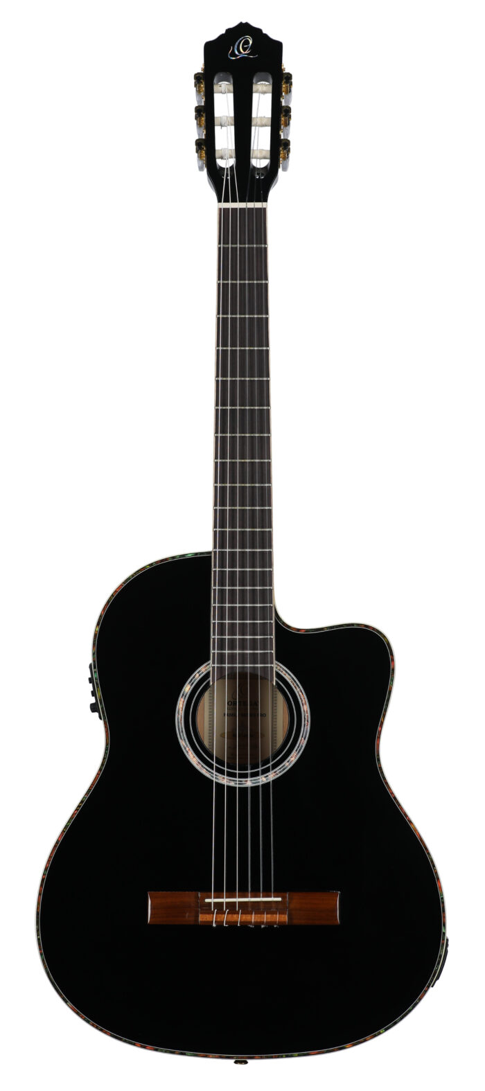 Ortega RCE145 Nylon String Acoustic Electric Black