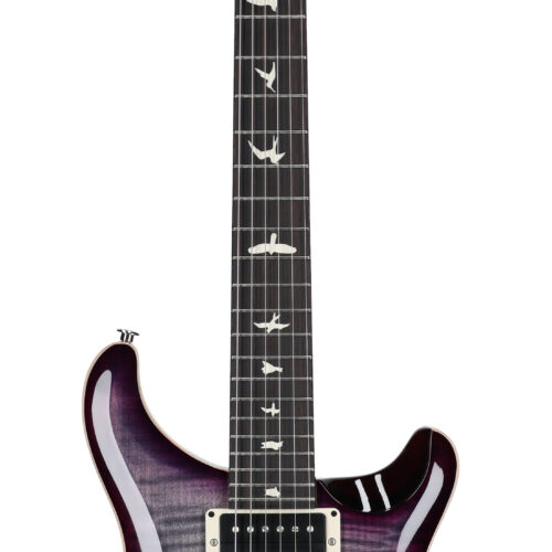 PRS CE24 Semi-Hollow Faded Gray Black Purple Burst