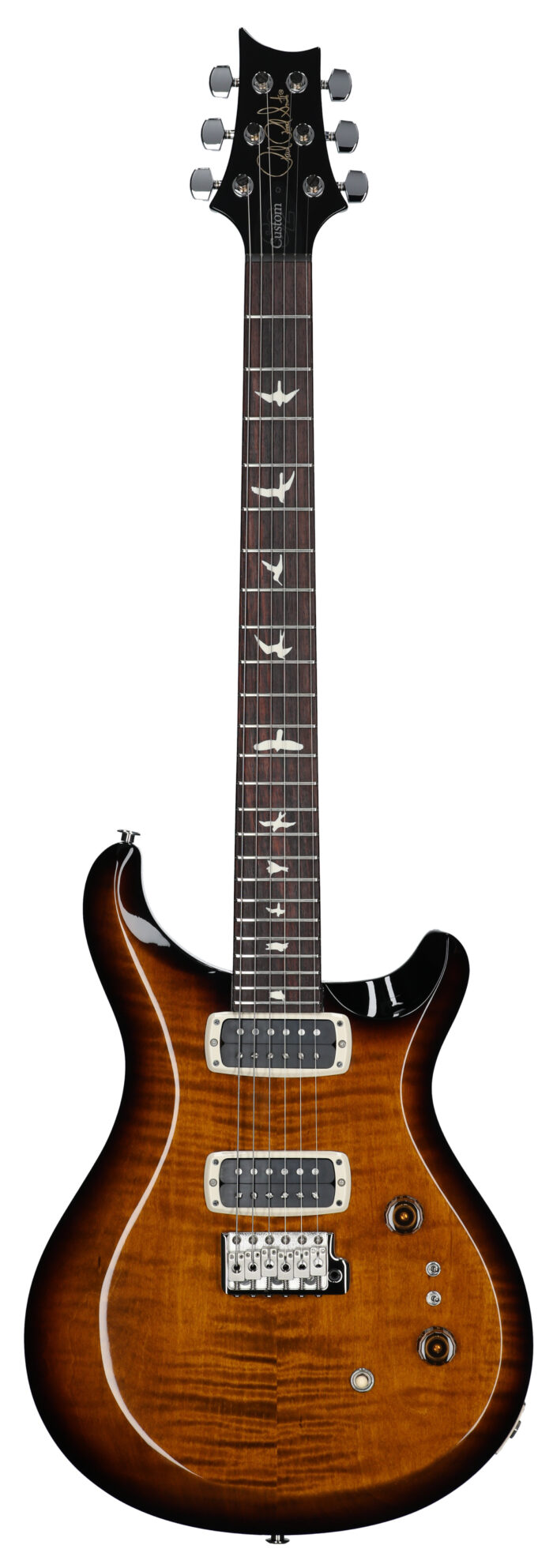 PRS S2 Custom 24-08 Black Amber with Gigbag
