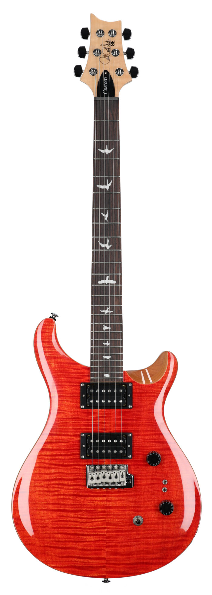 PRS SE Custom 24-08 Electric Guitar Blood Orange