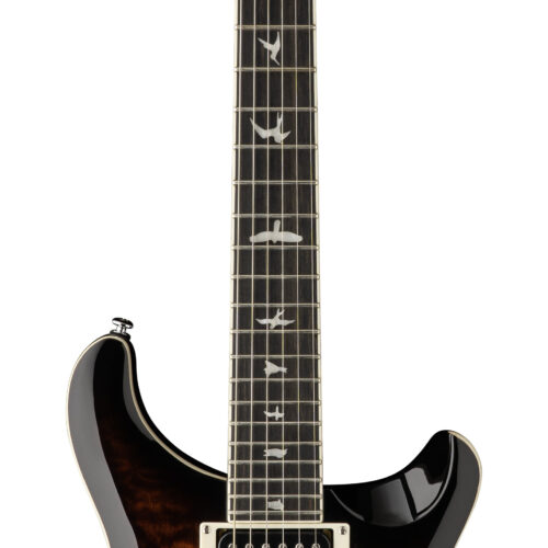 PRS SE Custom 24 Quilt Black Gold Sunburst